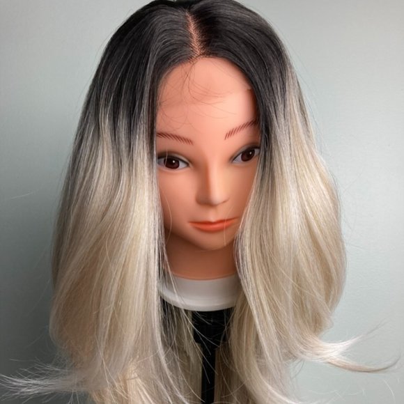 Ombre Blonde Lace Front Wig - Picture 2 of 10